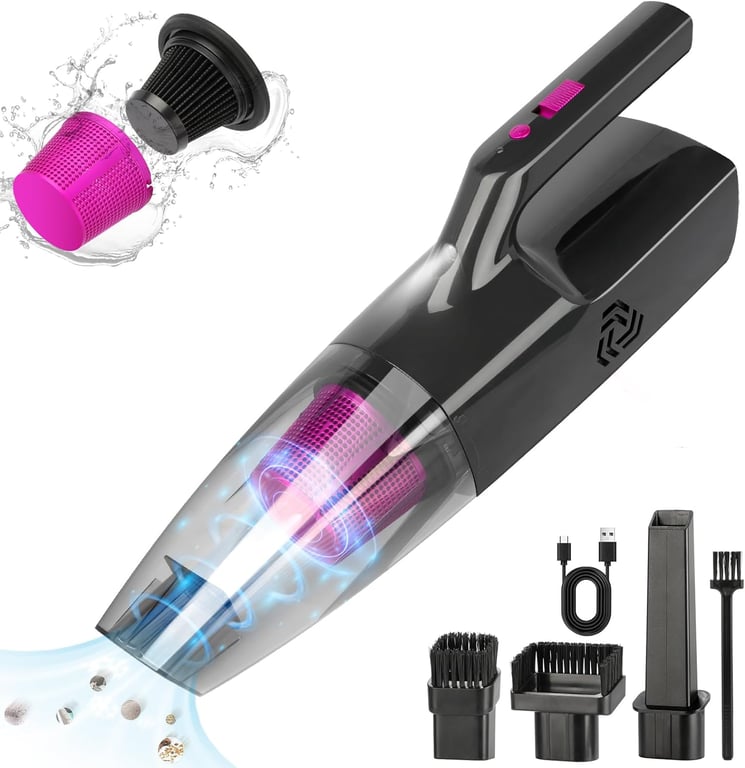 Aspirateur de table sans fil rechargeable 9000PA Neuf - vue 5