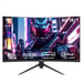 KTC H27S17 Moniteur de jeu 27 pouces 2560x1440 QHD 180Hz incurvé 1500R, Réponse de 1 ms, HDR10, Compatible FreeSync/G-Sync, USB 2.0, HDMI 2.0 et DP 1.4