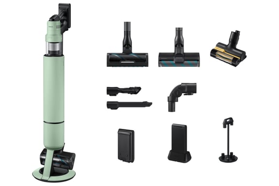 Samsung VS90F40DEM Aspiradora escoba 2 en 1 Batería Secar HEPA Sin bolsa 0,5 L 1050 W Color menta