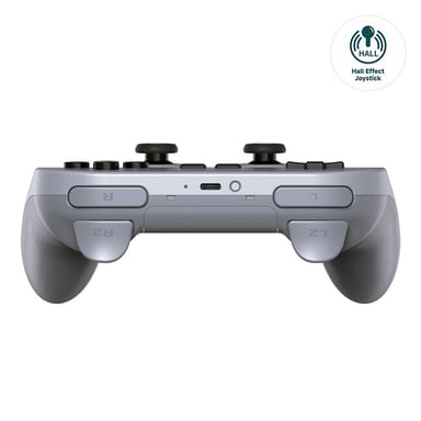 8BitDo PRO 2 Gamepad Hall Effect - Gris Nueva Edición