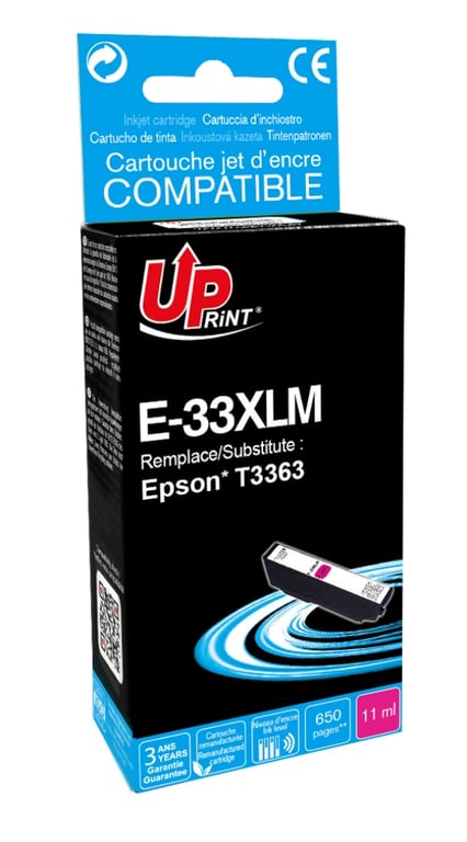 Cartouche encre UPrint compatible EPSON 33XL Neuf