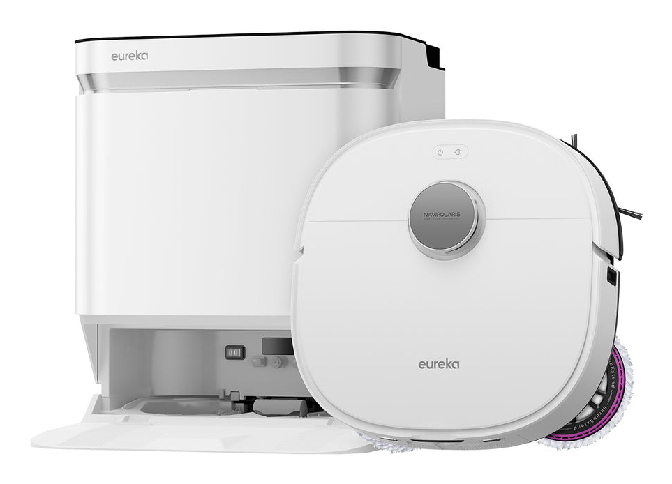 EUREKA J15 Pro Ultra Aspirateur Robot couleur laveur 16200 Pa nettoyage des bords Brosse Anti Enchevêtrement Lavage de Serpillière à 'eau Chaude Neuf