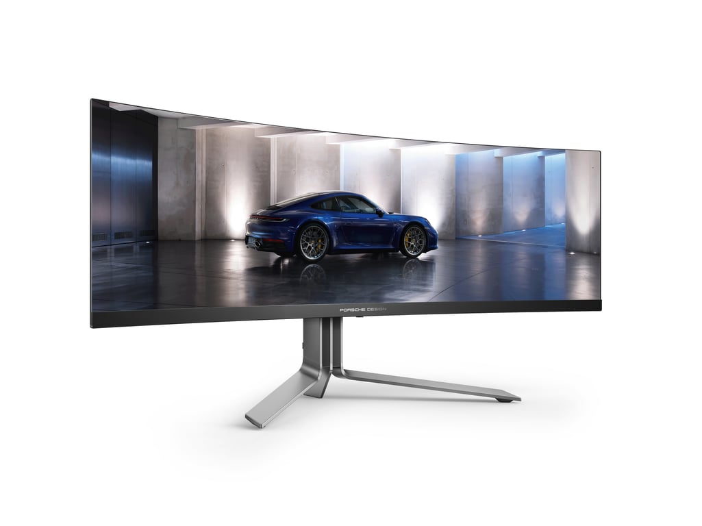 AOC Porsche PD49 LED display 124 5 cm 49 5120 x 1440 pixels DQHD QD OLED Neuf - vue 2