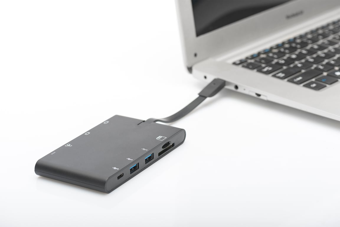Digitus Station d'accueil Universal Travel USB Type C™ Neuf - vue 3
