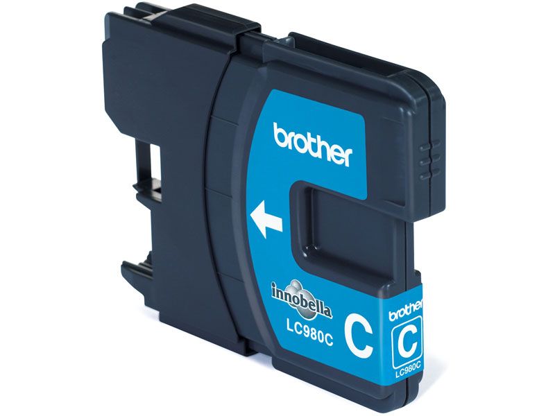 Brother LC980C Cartouche dencre Cyan - vue 4