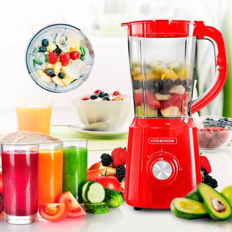 Blender Avec 2 Lames Inox B5turbo De Kitchencook - vue 7