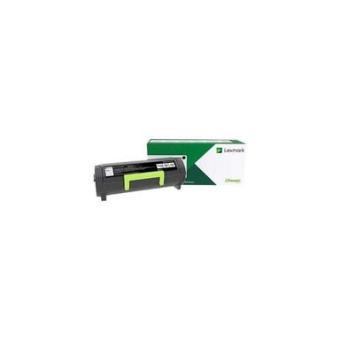 Cartucho de tóner Lexmark 502U negro formato tambor cilíndrico mate