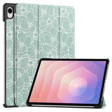 imoshion Coque tablette Design Trifold pour Samsung Galaxy Tab S11 - Botanica