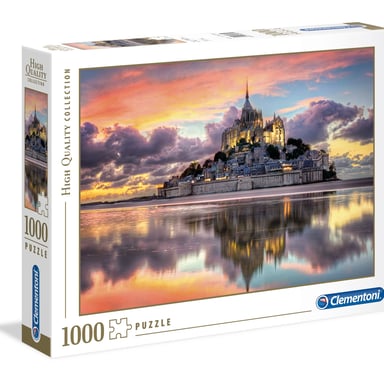 Clementoni 1000 pièces - Le magnifique Mont Saint-Michel - Neuf