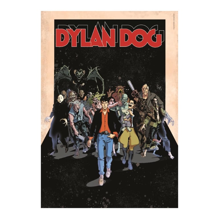 Clementoni Compact 1000 pièces Dylan Dog Neuf