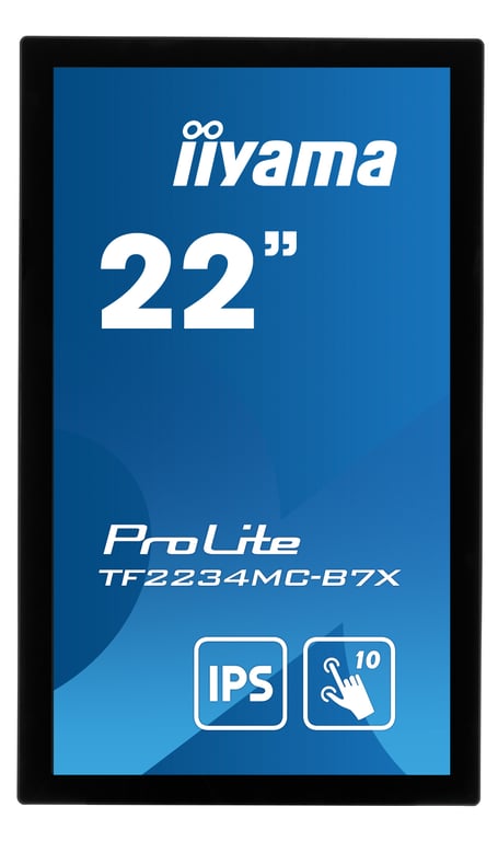 iiyama ProLite TF2234MC B7X écran plat de PC 54 6 cm 21.5 1920 x 1080 pixels Full HD LED Écran tactile utilisateur Neuf - vue 3