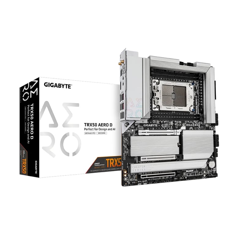 GIGABYTE TRX50 AERO D carte mère AMD TRX50 Socket sTR5 ATX étendu - Neuf