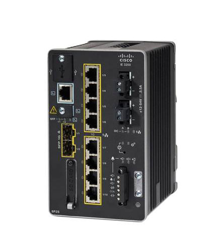 Cisco IE 3200 8P2S E commutateur réseau Géré L2 Fast Ethernet 10100 Connexion Ethernet supportant 'alimentation via ce port PoE Neuf
