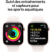 Apple Watch Series 10 OLED 46 mm Digital 416 x 496 Pixeles Pantalla táctil 4G Oro rosa Wifi GPS (satélite)