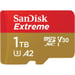 SanDisk Extreme MicroSD 1TB V30 A2