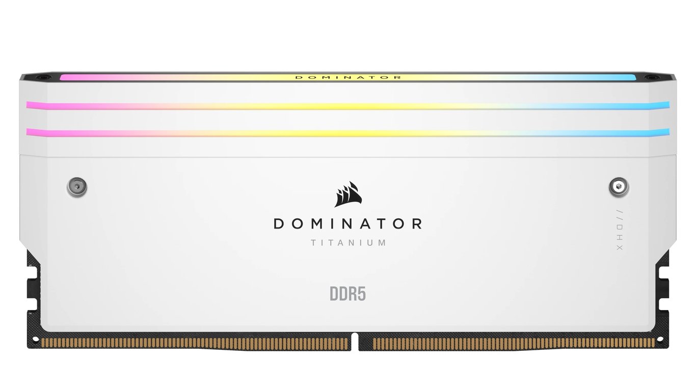 Corsair Dominator Titanium CMP32GX5M2B6400C32W module de mémoire 32 Go 2 x 16 Go DDR5 6400 MHz - Neuf