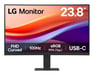 LG 24U421A-B écran plat de PC 60,5 cm (23.8'') 1920 x 1080 pixels Full HD LED Noir