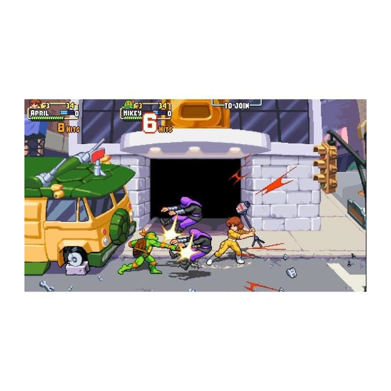 Teenage Mutant Ninja Turtles : Shredder' Revenge Jeu Switch - vue 4