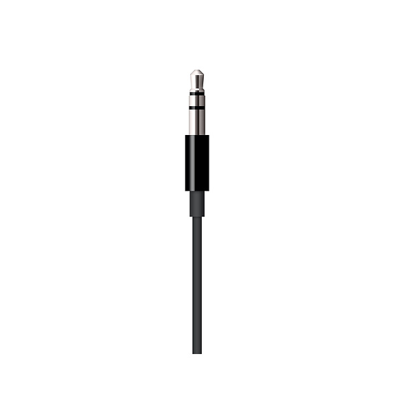 Apple MR2C2ZM/A câble audio 1,2 m 3,5mm Lightning Noir - Neuf