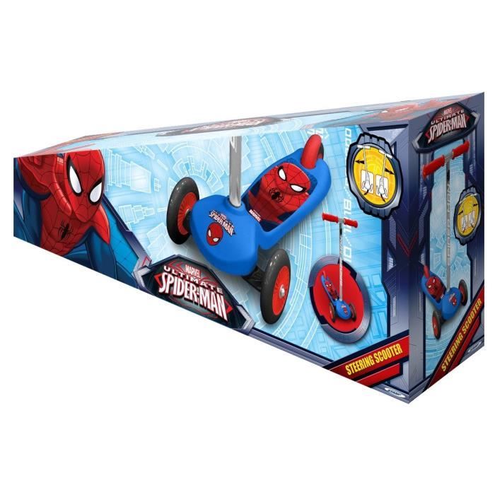 Trottinette SPIDERMAN Steering Twist 3 Roues – Pour Enfants, Direction Pivotante - vue 3