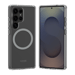 Custodia magnetica antiurto invisibile realizzata con il 75% di plastica riciclata per Samsung Galaxy S25 Ultra 5G, trasparente