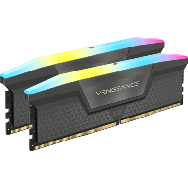 Corsair Vengeance RGB DDR5 - 32 GB (2 x 16 GB) - 5200 MT/s C40 - AMD EXPO - Gris