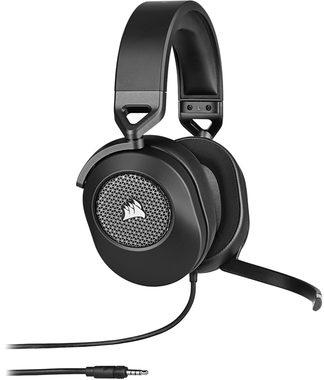 Casque Corsair gaming filaire HS65 SURROUND ? Noir