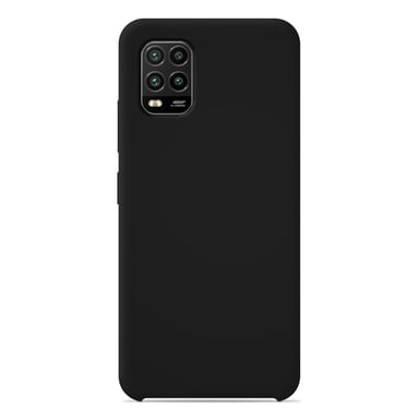 Coque silicone unie Soft Touch Noir compatible Xiaomi Mi 10 Lite