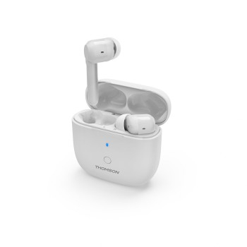 Hama WEAR7811W Auriculares inalámbricos Bluetooth para llamadas/música Blanco