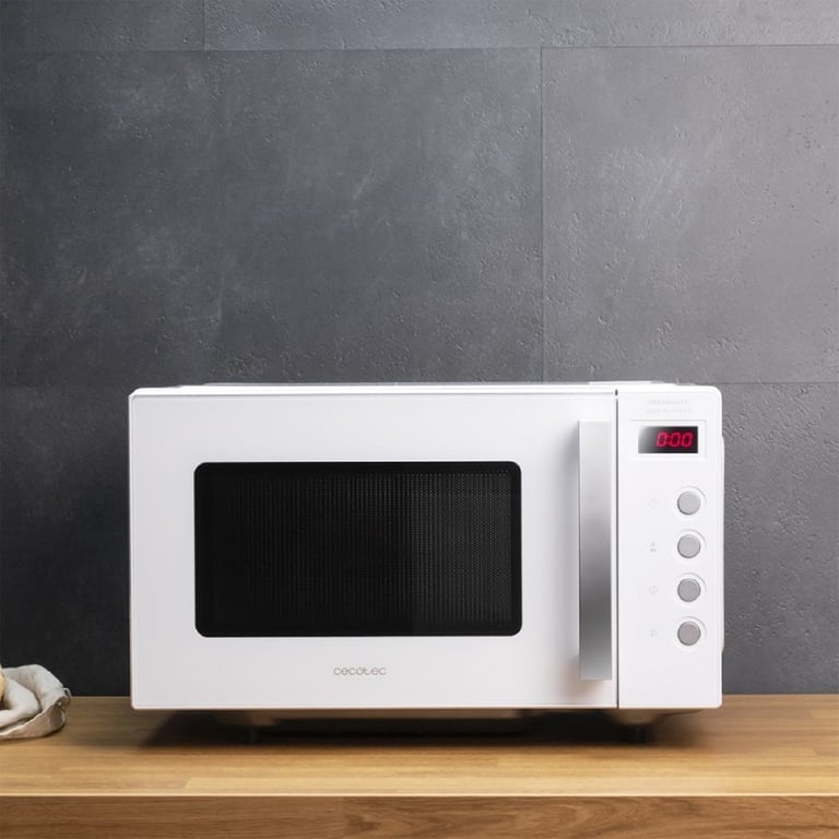 CECOTEC 01397 - Micro-ondes sans plateau GrandHeat 2000 Flatbed White - Neuf