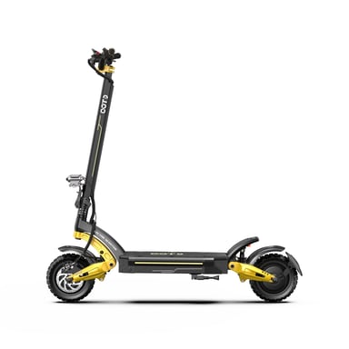 Scooter Eléctrico S30 | Velocidad Máx 25 km/h | Autonomía 60 km | Motor 1200W*2 | Batería 52V 23.4Ah | Neumáticos de 10 Pulgadas | Negro