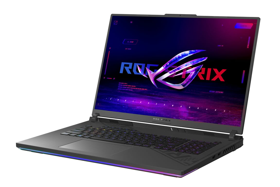 PC portable gaming Asus ROG STRIX G18 G814FM DR9022W 18 WQXGA 240 Hz AMD Ryzen™ 9 RAM SSD Nvidia GeForce RTX 5060 - vue 2
