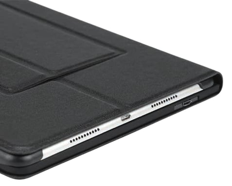 Coque de Protection Folio avec Clavier Bluetooth français iPad 10.2'', Housse Clavier AZERTY pour iPad 9/8/7ème Gén, Noir