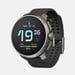 Reloj de pulsera deportivo GPS Suunto Race Titanium Charcoal 36 mm con correa de silicona negra
