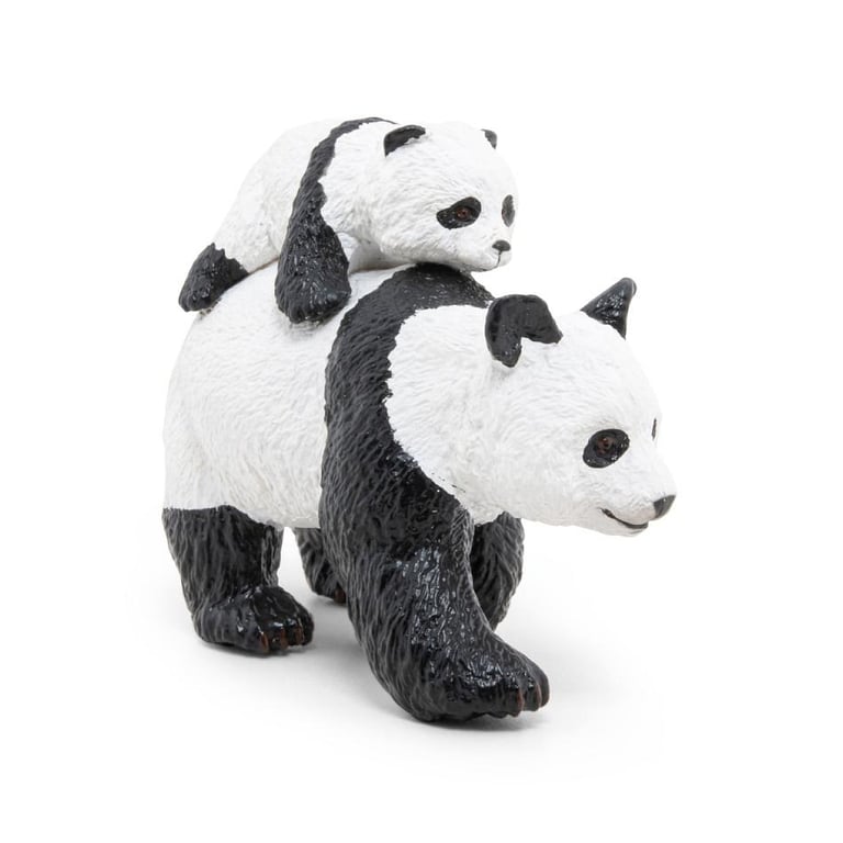 Panda et son Bébé en Peluche Papo : Un Duo Attendrissant Neuf - vue 4