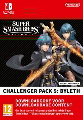 Super Smash Bros Ultimate  Challenger Pack 5: Byleth  DLC SWITCH [Code de téléchargement]
