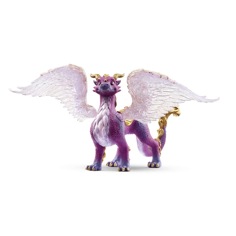 Figurine Schleich Dragon des Etoiles Figurine Dragon Mythique avec Ailes et Écailles Scintillantes pour Garçons et Filles Cadeau - vue 2