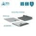 Custodia antishock per iPad 10.9'' 10th gen 2022 con copertina intelligente e porta-stilo