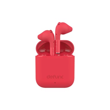 Defunc TRUE GO Slim Cuffia senza fili rossa