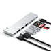 Satechi ST-HUCPHSS base para portátil y replicador de puertos Acoplamiento USB 3.2 Gen 2 (3.1 Gen 2) Type-C Plata