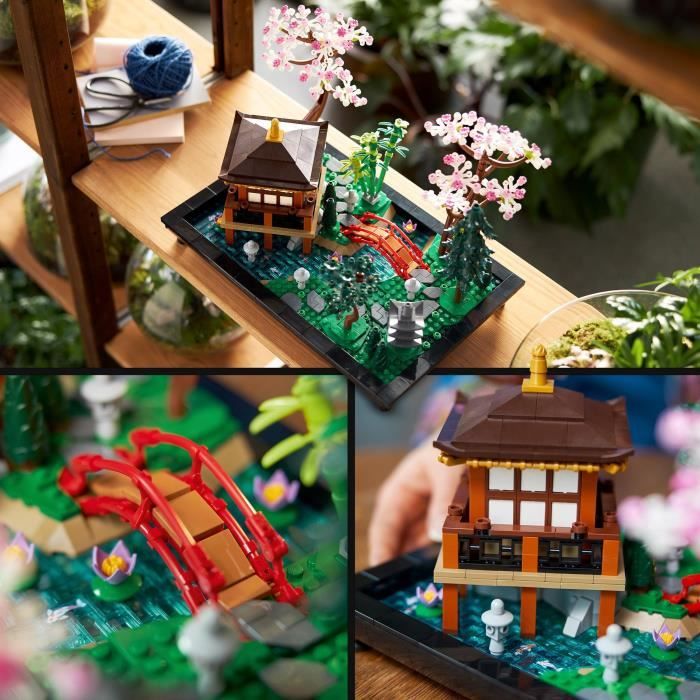 Set LEGO Icons Jardin Meditativo - Créez votre propre jardin zen - Neuf
