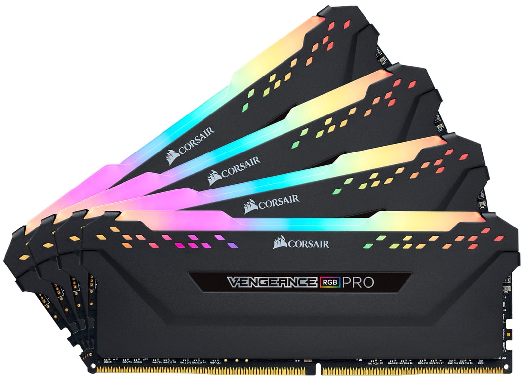 Corsair Vengeance RGB Pro CMW64GX4M4E3200C16 module de mémoire 64 Go 4 x 16 Go DDR4 - Neuf