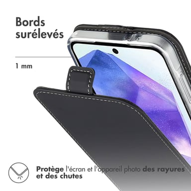Accezz Étui à rabat pour Samsung Galaxy A36 - Noir