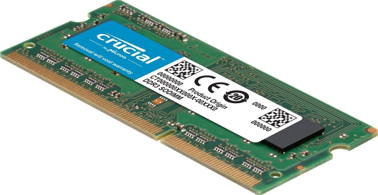 Crucial 4GB module de mémoire 4 Go 1 x 4 Go DDR3L 1600 MHz Neuf - vue 2