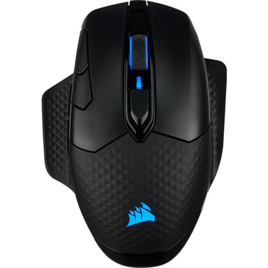 Ratón inalámbrico Corsair Dark Core Pro SE RGB para jugadores (negro)