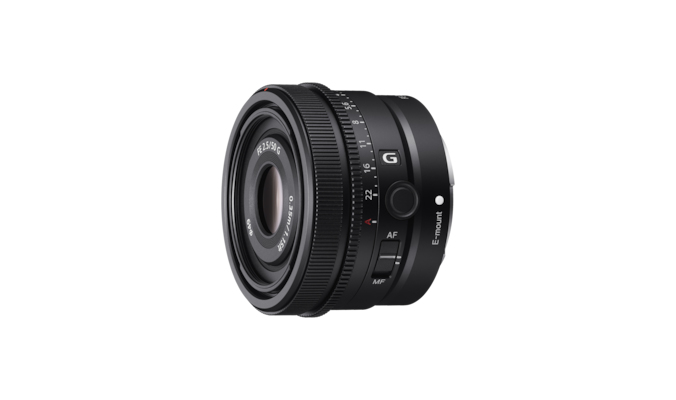 Objectif hybride Sony FE 50mm f2 5 G - vue 3