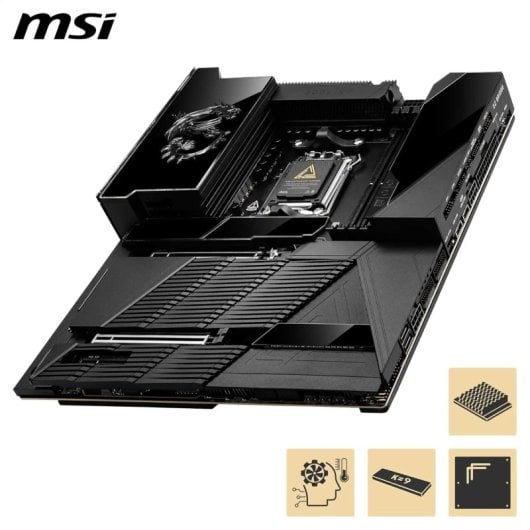 MSI MEG X870E GODLIKE - vue 7