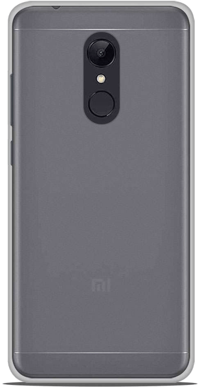 Coque silicone unie compatible Transparent Xiaomi Redmi 5 Plus