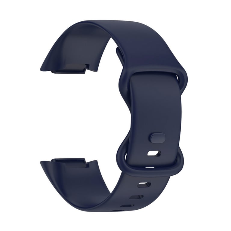 imoshion Bracelet silicone pour Fitbit Charge 5 / 6 - S - Bleu foncé - Neuf