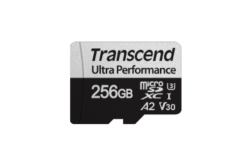 Transcend TS256GUSD340S mémoire flash 256 Go MicroSDXC UHS-I Classe 10